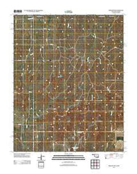 Freedom NW Oklahoma Historical topographic map, 1:24000 scale, 7.5 X 7.5 Minute, Year 2012