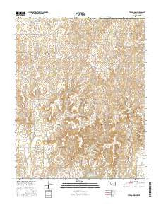 Freedom NW Oklahoma Current topographic map, 1:24000 scale, 7.5 X 7.5 Minute, Year 2016