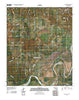 Frogville Oklahoma Historical topographic map, 1:24000 scale, 7.5 X 7.5 Minute, Year 2010