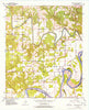 Frogville Oklahoma Historical topographic map, 1:24000 scale, 7.5 X 7.5 Minute, Year 1951