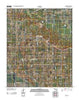 Garvin Oklahoma Historical topographic map, 1:24000 scale, 7.5 X 7.5 Minute, Year 2012