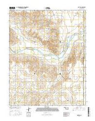 Gate NE Oklahoma Current topographic map, 1:24000 scale, 7.5 X 7.5 Minute, Year 2016