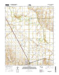 Geary North Oklahoma Current topographic map, 1:24000 scale, 7.5 X 7.5 Minute, Year 2016