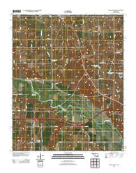 Geary South Oklahoma Historical topographic map, 1:24000 scale, 7.5 X 7.5 Minute, Year 2012