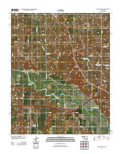 Geary South Oklahoma Historical topographic map, 1:24000 scale, 7.5 X 7.5 Minute, Year 2012
