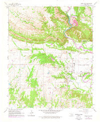 Gene Autry Oklahoma Historical topographic map, 1:24000 scale, 7.5 X 7.5 Minute, Year 1964