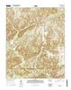 Gerty Oklahoma Current topographic map, 1:24000 scale, 7.5 X 7.5 Minute, Year 2016