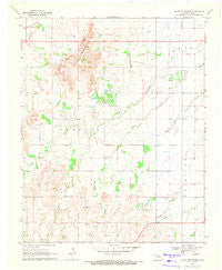 Glass Mountains Oklahoma Historical topographic map, 1:24000 scale, 7.5 X 7.5 Minute, Year 1969