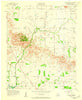 Glen Mountains Oklahoma Historical topographic map, 1:24000 scale, 7.5 X 7.5 Minute, Year 1956
