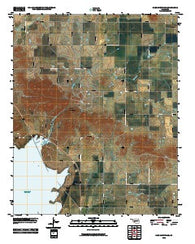 Glen Mountains Oklahoma Historical topographic map, 1:24000 scale, 7.5 X 7.5 Minute, Year 2010