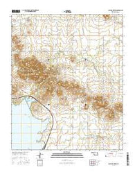 Glen Mountains Oklahoma Current topographic map, 1:24000 scale, 7.5 X 7.5 Minute, Year 2016