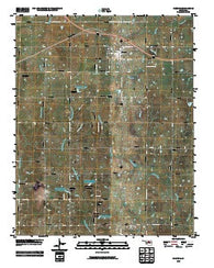 Glencoe Oklahoma Historical topographic map, 1:24000 scale, 7.5 X 7.5 Minute, Year 2010