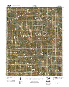 Glencoe Oklahoma Historical topographic map, 1:24000 scale, 7.5 X 7.5 Minute, Year 2012