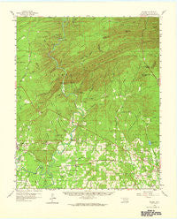 Golden Oklahoma Historical topographic map, 1:62500 scale, 15 X 15 Minute, Year 1959