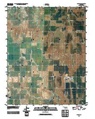 Goltry Oklahoma Historical topographic map, 1:24000 scale, 7.5 X 7.5 Minute, Year 2009