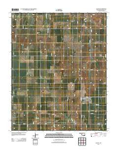 Goltry Oklahoma Historical topographic map, 1:24000 scale, 7.5 X 7.5 Minute, Year 2012