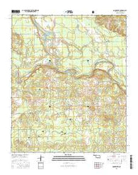 Goodwater Oklahoma Current topographic map, 1:24000 scale, 7.5 X 7.5 Minute, Year 2016