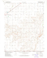 Goodwell SE Oklahoma Historical topographic map, 1:24000 scale, 7.5 X 7.5 Minute, Year 1973