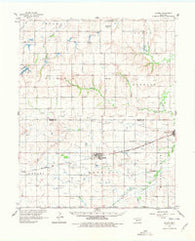 Gotebo Oklahoma Historical topographic map, 1:62500 scale, 15 X 15 Minute, Year 1961
