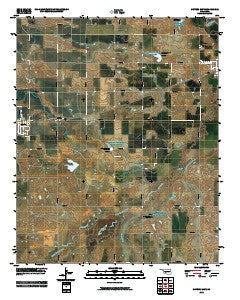 Gotebo East Oklahoma Historical topographic map, 1:24000 scale, 7.5 X 7.5 Minute, Year 2010