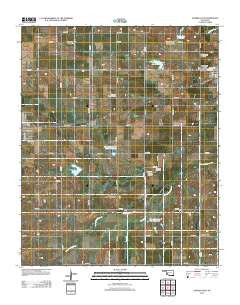 Gotebo East Oklahoma Historical topographic map, 1:24000 scale, 7.5 X 7.5 Minute, Year 2013