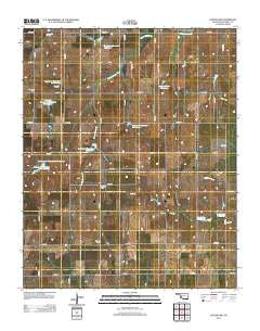 Gotebo NW Oklahoma Historical topographic map, 1:24000 scale, 7.5 X 7.5 Minute, Year 2013