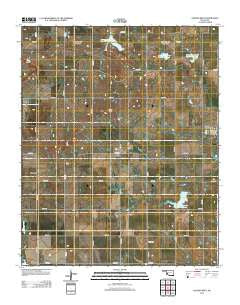 Gotebo West Oklahoma Historical topographic map, 1:24000 scale, 7.5 X 7.5 Minute, Year 2012