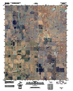 Gould Oklahoma Historical topographic map, 1:24000 scale, 7.5 X 7.5 Minute, Year 2010