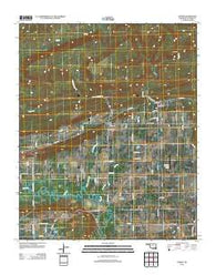 Gowen Oklahoma Historical topographic map, 1:24000 scale, 7.5 X 7.5 Minute, Year 2013