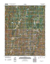 Grainola Oklahoma Historical topographic map, 1:24000 scale, 7.5 X 7.5 Minute, Year 2012