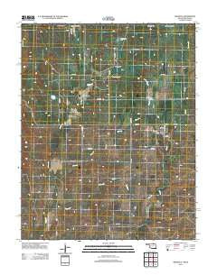 Grainola Oklahoma Historical topographic map, 1:24000 scale, 7.5 X 7.5 Minute, Year 2012
