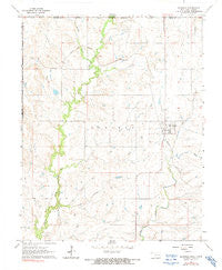 Grainola Oklahoma Historical topographic map, 1:24000 scale, 7.5 X 7.5 Minute, Year 1964