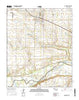 Grandfield Oklahoma Current topographic map, 1:24000 scale, 7.5 X 7.5 Minute, Year 2016