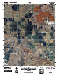 Granite Oklahoma Historical topographic map, 1:24000 scale, 7.5 X 7.5 Minute, Year 2010