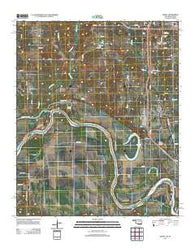 Grant Oklahoma Historical topographic map, 1:24000 scale, 7.5 X 7.5 Minute, Year 2012