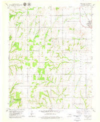 Greenfield Oklahoma Historical topographic map, 1:24000 scale, 7.5 X 7.5 Minute, Year 1979