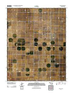 Griggs Oklahoma Historical topographic map, 1:24000 scale, 7.5 X 7.5 Minute, Year 2011