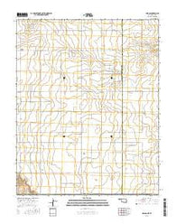 Griggs Oklahoma Current topographic map, 1:24000 scale, 7.5 X 7.5 Minute, Year 2016