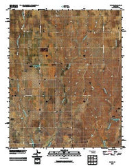 Grimes Oklahoma Historical topographic map, 1:24000 scale, 7.5 X 7.5 Minute, Year 2010