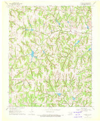 Guthrie SE Oklahoma Historical topographic map, 1:24000 scale, 7.5 X 7.5 Minute, Year 1970