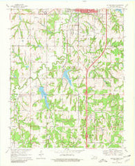 Guthrie South Oklahoma Historical topographic map, 1:24000 scale, 7.5 X 7.5 Minute, Year 1970