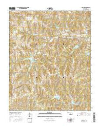Guthrie SE Oklahoma Current topographic map, 1:24000 scale, 7.5 X 7.5 Minute, Year 2016