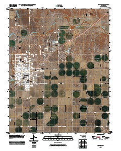 Guymon Oklahoma Historical topographic map, 1:24000 scale, 7.5 X 7.5 Minute, Year 2010