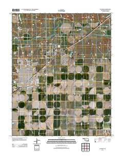 Guymon Oklahoma Historical topographic map, 1:24000 scale, 7.5 X 7.5 Minute, Year 2012