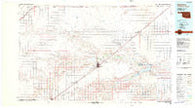 Guymon Oklahoma Historical topographic map, 1:100000 scale, 30 X 60 Minute, Year 1982