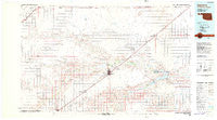 Guymon Oklahoma Historical topographic map, 1:100000 scale, 30 X 60 Minute, Year 1982