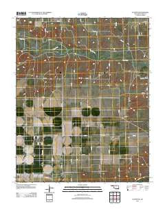Guymon NE Oklahoma Historical topographic map, 1:24000 scale, 7.5 X 7.5 Minute, Year 2012