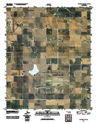 Hackberry Flat Oklahoma Historical topographic map, 1:24000 scale, 7.5 X 7.5 Minute, Year 2010