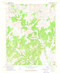 Happy Hollow Oklahoma Historical topographic map, 1:24000 scale, 7.5 X 7.5 Minute, Year 1973