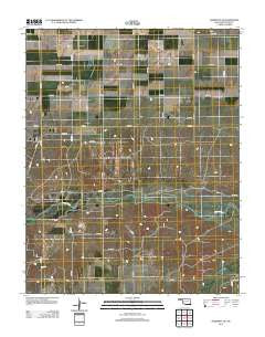 Hardesty NE Oklahoma Historical topographic map, 1:24000 scale, 7.5 X 7.5 Minute, Year 2012